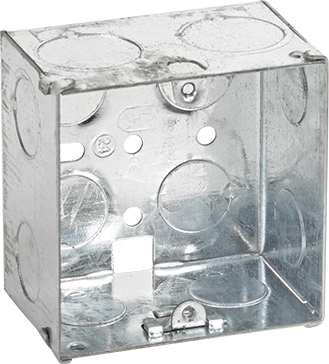 BH-BOX1X1قوطی کلید و پریز یک خانه گالوانیزه